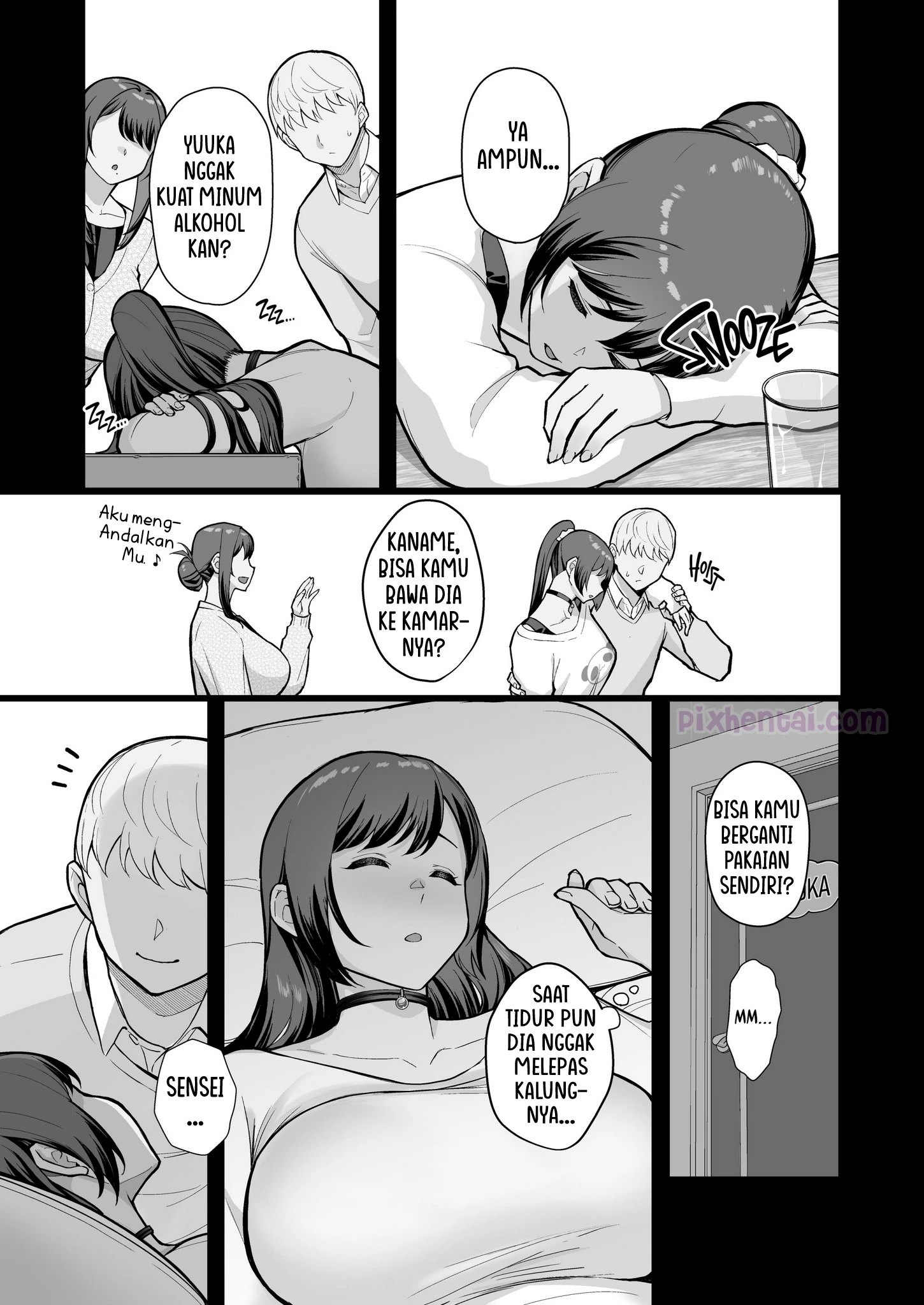 Komik hentai xxx manga sex bokep Kazoku ga Neshizumaru Yoru ni Hitozuma o Daita Hon 18